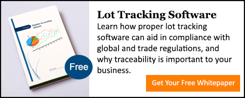 Lot Tracking and Traceability Whitepaper