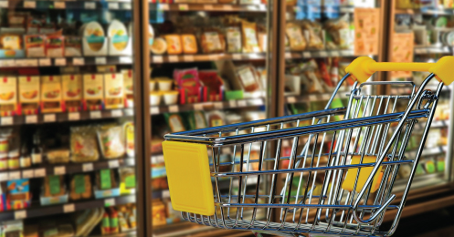 Shopping Cart representing Cash and Carry Wholesale Businesses