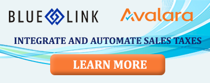 Avalara and Blue Link Sales Tax Automation